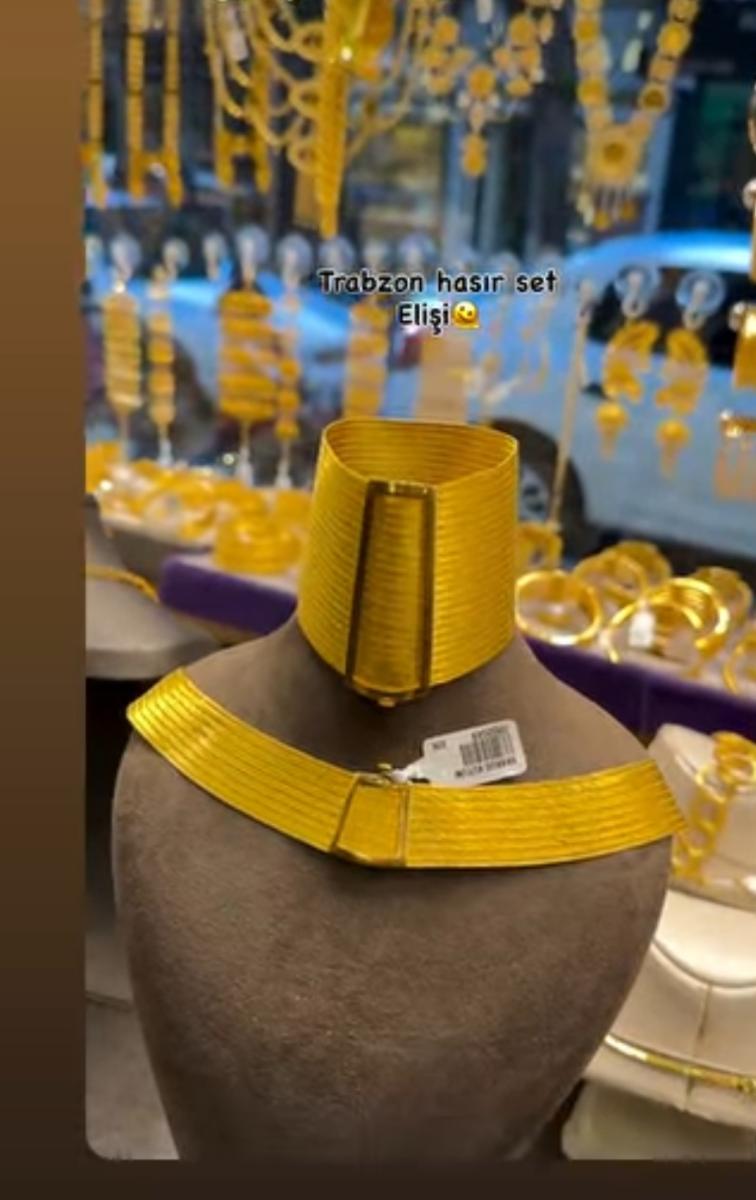 22 ayar trabzon hasır seti